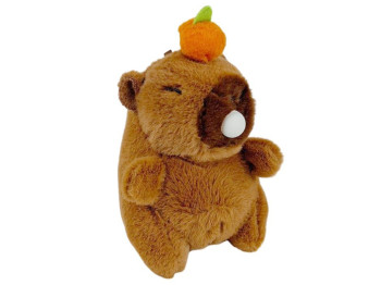 Мягкая игрушка, Капибара, 12 см