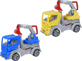 Игрушка автомобиль экскаватор ORION, пластиковая, 2 вида (цена за 1 шт)