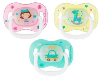 Пустушка силіконова симетрична Toys, 18+ міс, 23/293, Canpol Babies