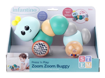 Развивающая игрушка-багги Нажимай и догоняй, Infantino 315437I