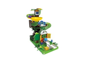 Конструктор с пружинками и шариками Rolling Funland, 191 элемент, шариковый трек, Geslle