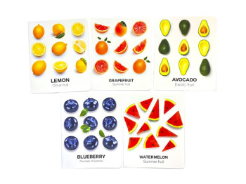 Зошит 48 аркушів клітинка, CongrevFruits (ціна за 1шт)