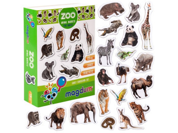 Набір магнітів Zoo photo. Magdum ML4031-02