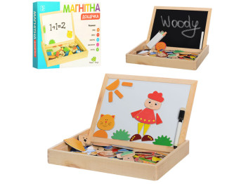 Деревянная игрушка Досточка для рисования двухсторонняя. Tree Toys MD 0693