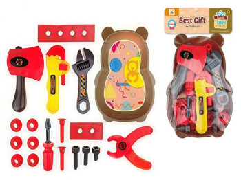 Набор инструментов игрушечный Best Gift с кейсом, 22 см, с аксессуарами