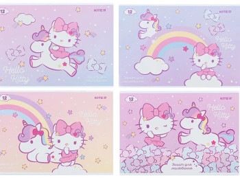 Тетрадь для рисования Hello Kitty 12 листов, упаковка 20шт (цена за 1шт)