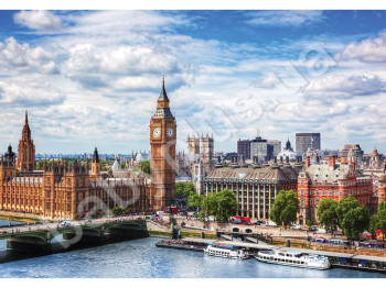 Пазлы картонные 1500 элементов серия 3 Big Ben, Danko Toys