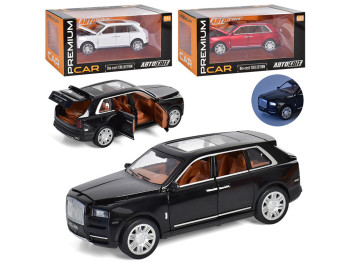 Джип инерционный металлический Premium AP-1718, 21 см, свет и звук, АвтоМир
