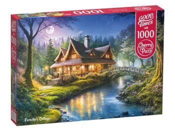 Пазли Котедж лісника, 1000 елементів, Cherry Pazzi