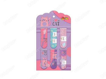 Закладка магнітна My cat 6 штук, Kidis 13482
