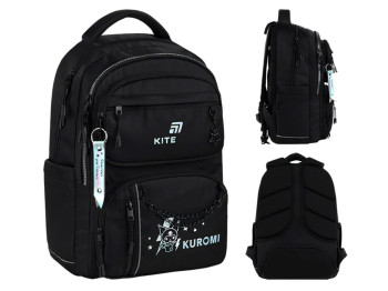 Рюкзак школьный подростковый Kite Education teens Kuromi HK26-2594M