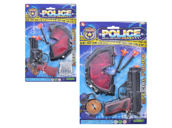 Набор с оружием 2323-16 Police, 2 вида, (цена за 1шт)