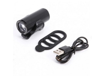 Ліхтарик акумуляторний USB для велосипеда, 4 режима 6,5х4,5см