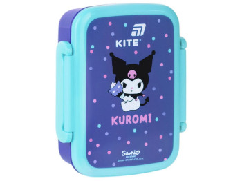 Ланчбокс с перегородкой Kite Kuromi HK26-160-2, 420 мл