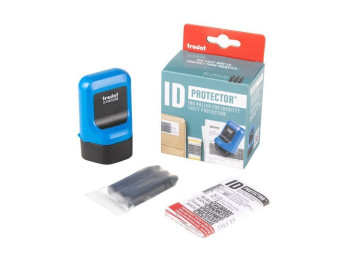 Роликовый штамп ID Protector, 3 Refills,синій, TRODAT ID Protector, 3 Refills