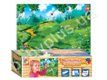 Магнитная доска в рулоне Декорация, Vladi Toys