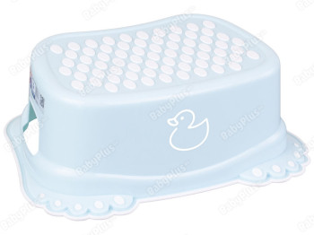 Підставка для ніг Каченя з протиковзною гумою голуба. Tega Baby DK-006-129