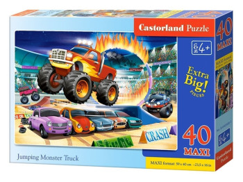 Пазлы Монстр-Трак 40 элементов, Castorland B-040308