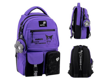 Рюкзак школьный подростковый Kite Kuromi HK26-2587M-1