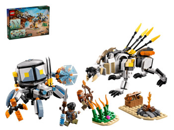 Конструктор LEGO Horizon Adventures Aloy и Varl против Shell-Walker и Sawtooth, 768 деталей