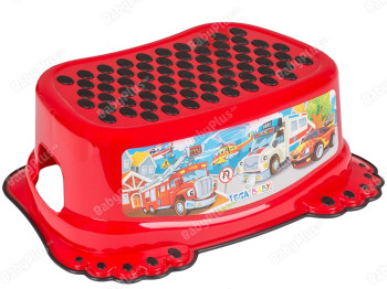 Підставка для ніг Авто з протиковзною гумою червона. Tega Baby CS-006-121