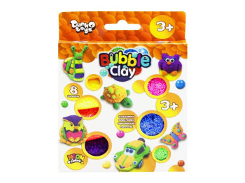 Набор для творчества BUBBLE CLAY 8 цветов, Danko Toys