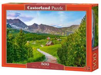 Пазли Trail in Tatras, Польща, 500 елементів, Castorland B-53582