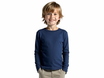 Джемпер детский для мальчика, цвет синий, рост 158, Татошка
