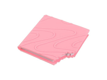 Блокнот нелінований Cake, 90x90 мм, ароматизована Soft Touch обкладинка, ZiBi