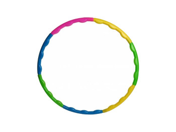 Обруч масажний розбірний Hula-Hoop 7 елементів 20171, для вправ та обертання, M.Toys