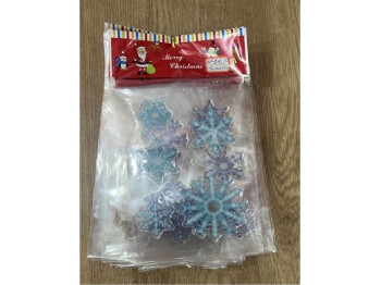 Наклейка на окна Snowflakes 15х20см, R95829
