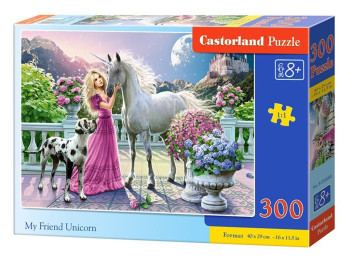 Пазли Єдиноріг, 300 елементів, Castorland В-030088