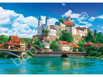 Пазлы картонные 1500 элементов серия 3 Aarburg Castle, Danko Toys