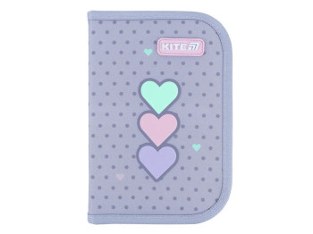Пенал на 1 отделение Kite Lovely K26-621-3, 1 отворот