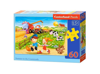 Пазли Літо в селі, 60 елементів, Castorland В-06878