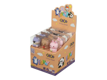 Стругачка фігурка FUNNY ANIMALS, 1 отв., 60х35х32мм, ZiBi ZB.5595
