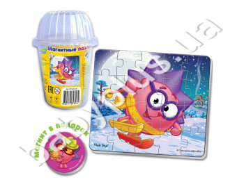 Пазлы в стаканчике Ёжик, Vladi Toys