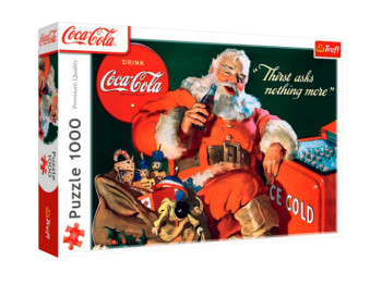 Пазл Trefl Coca-Cola Подарки Санта Клауса, 1000 деталей