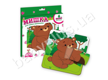 Пазл-рамка Мишка (рус,)