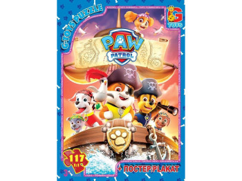 Пазлы картонные Paw Patrol, 117 элементов, G-Toys