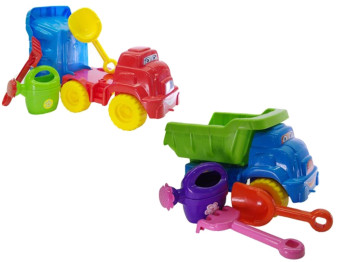 Набор для песочницы №2 с машинкой, 32×20×20 см, Doloni Toys