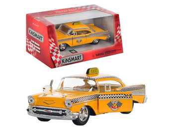 Машинка металева інерційна 1957 CHEVROLET BEL AIR. Kinsmart KT 5360 W