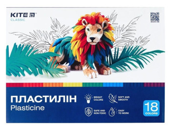 Пластилин Classic 18 цветов 360 грамм