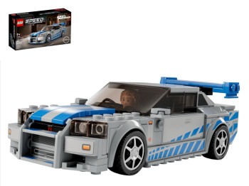 Конструктор LEGO Technic «Двойной форсаж» Nissan Skyline GT-R (R34), 1410 деталей