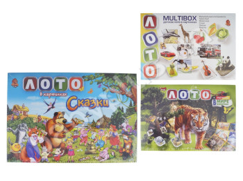 Детское Лото в картинках, Danko Toys