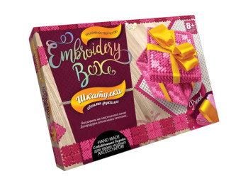 Набор для творчества Шкатулка Embroidery Box, Danko Toys