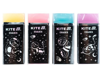 Ластик цветной с глитером Universe, Kite