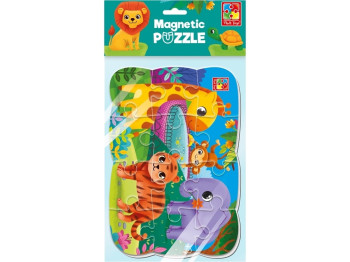 Пазли м'які магнітні А5, Малюк зможе Зоопарк, Vladi Toys