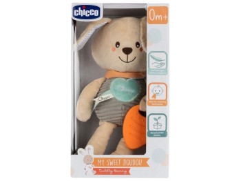 М'яка іграшка "Зайченя DouDou для обіймів", Chicco