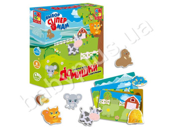 Простые игры с магнитами Домишки, Vladi Toys